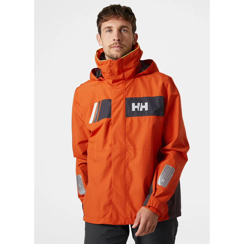 Helly Hansen Men's Newport Inshore Jacket Patrol Orange - Small-2